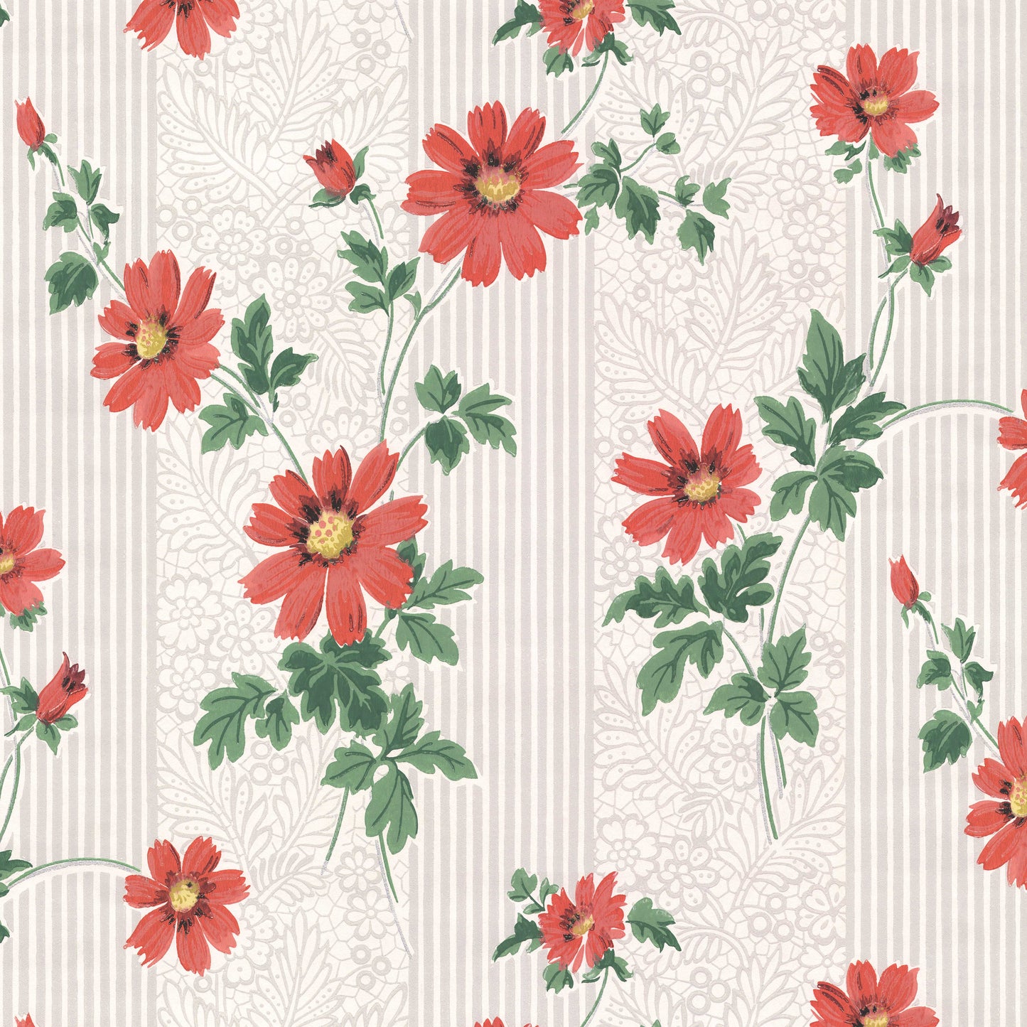 Presley Red Cosmos Floral