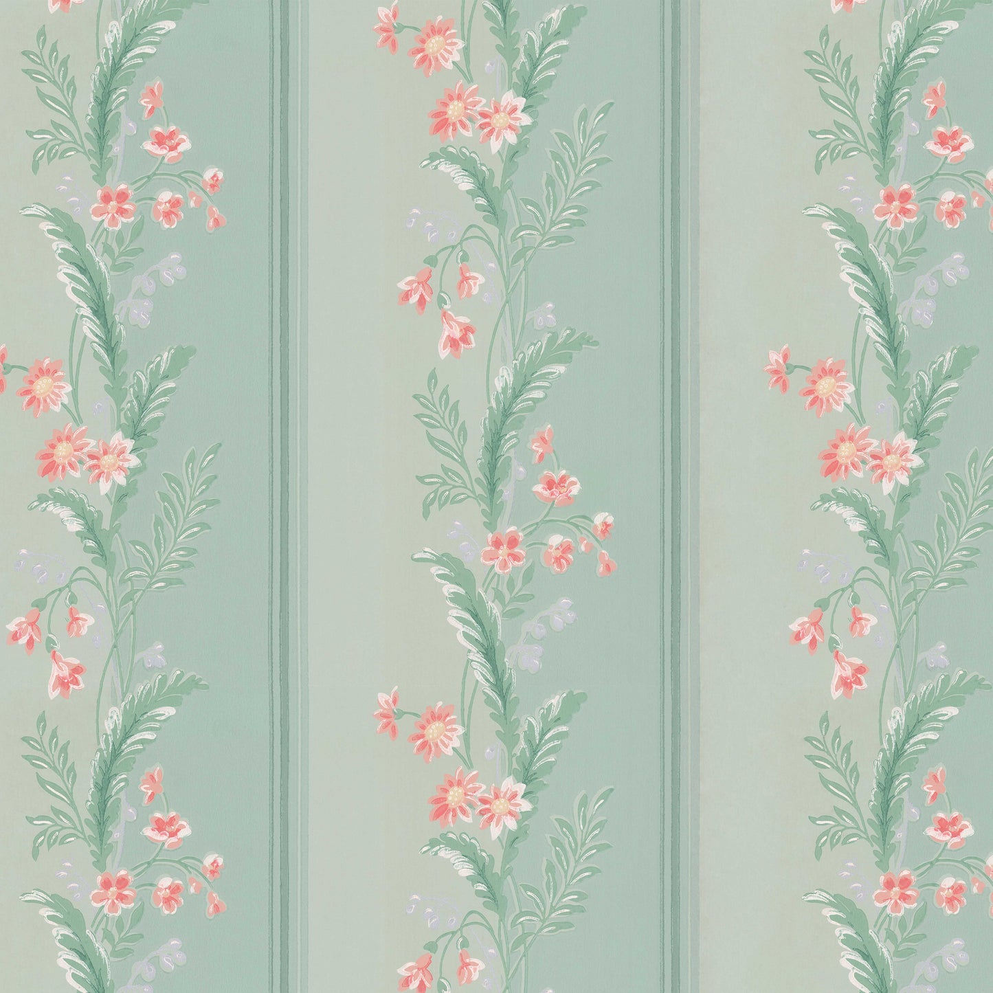 Nicole Floral Stripe