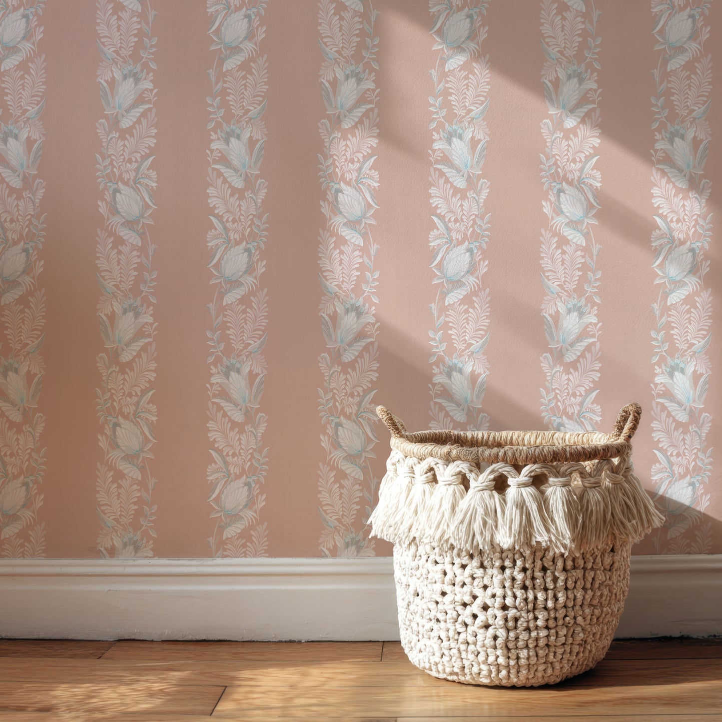 Prunella Floral Stripe