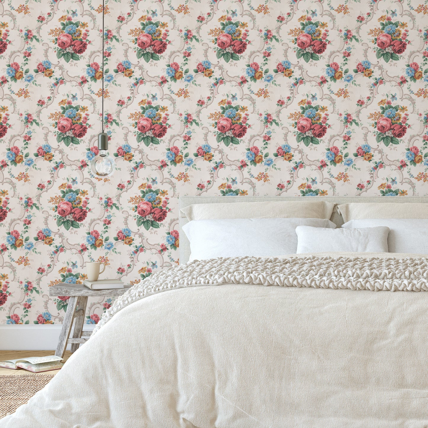 Beatrice Cabbage Rose Floral