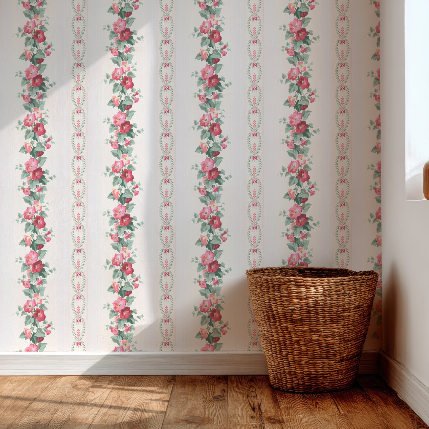 Deanna Floral Stripe
