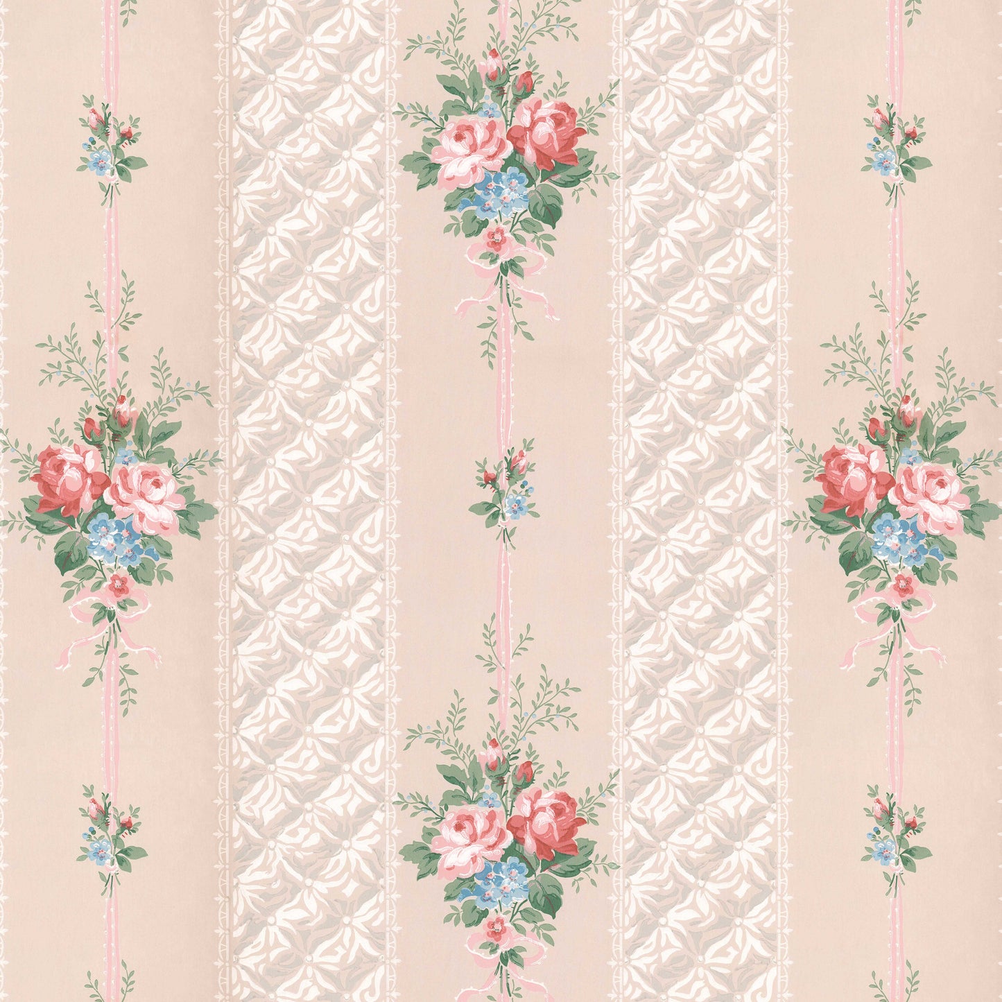 Hailey Floral Stripe