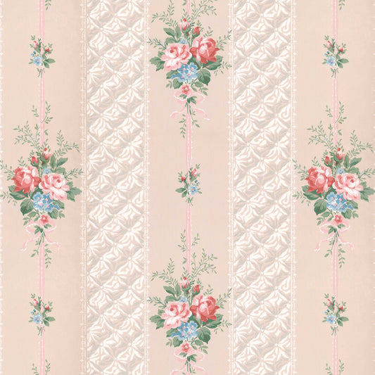 Hailey Floral Stripe