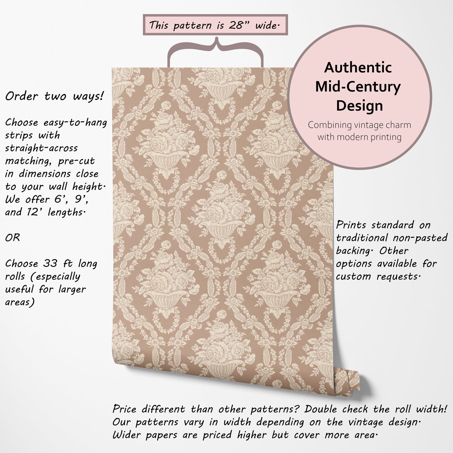 Nyree Floral Damask