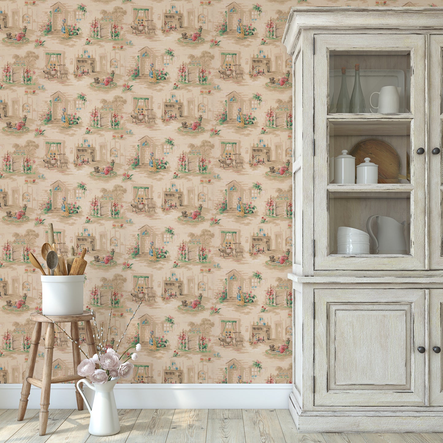 Cozy Hearth Kitchen Scenic