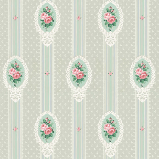 Drew Floral Stripe