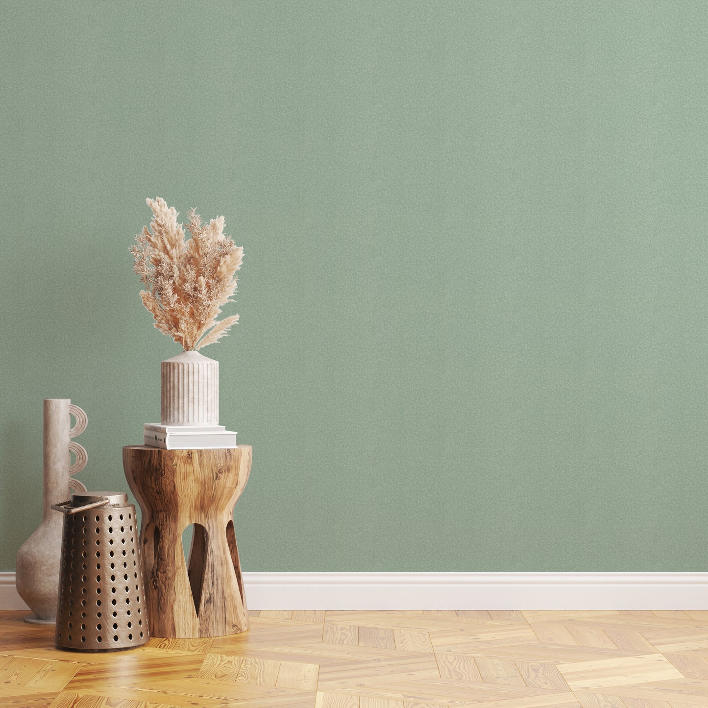 Mint Floral Texture