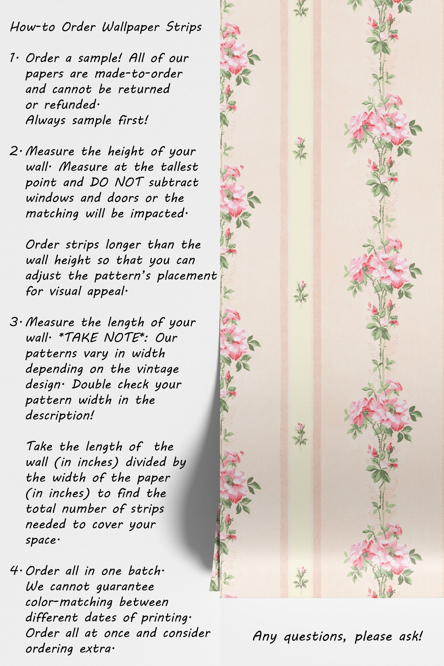 Merna Floral Stripe