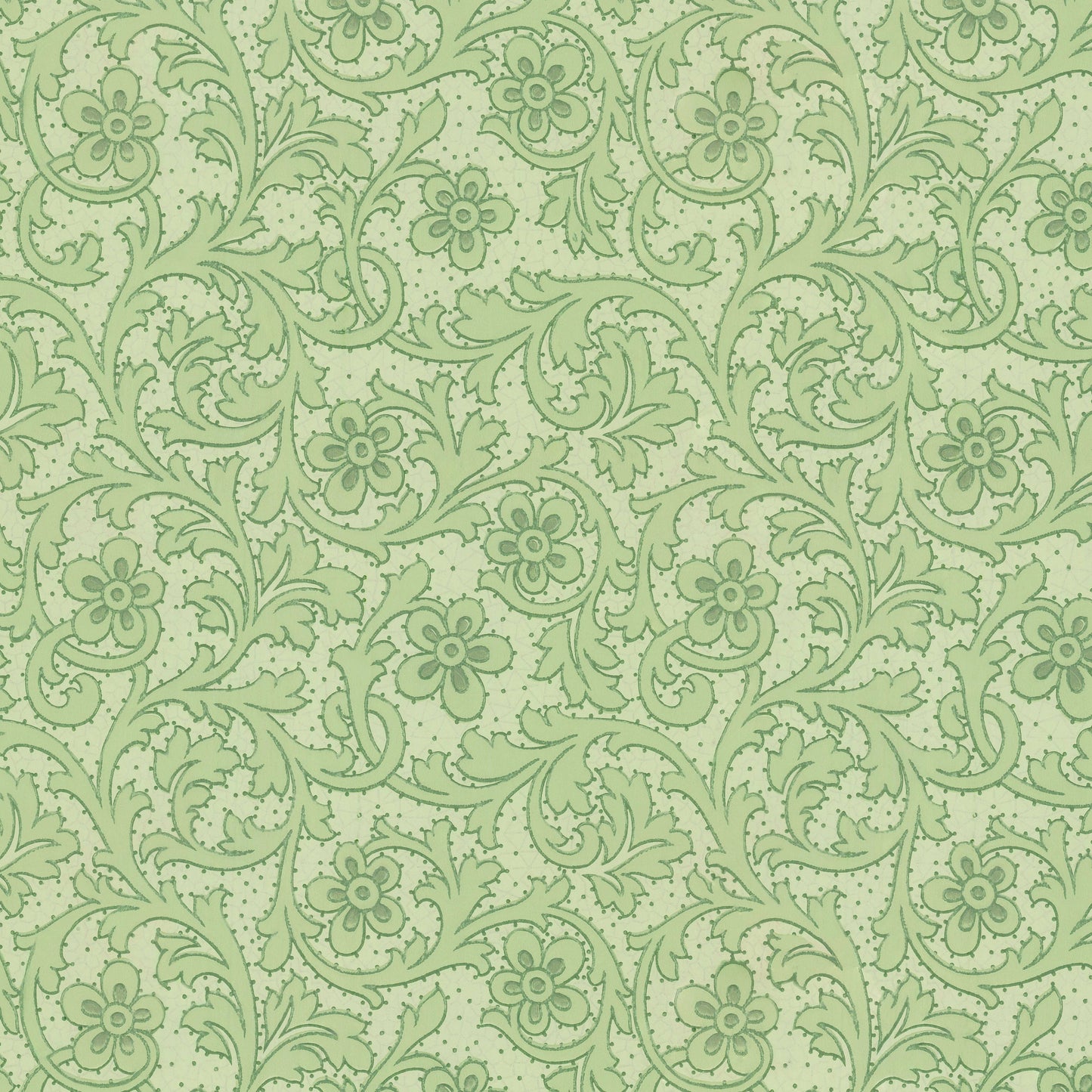 Greenery Antique Floral