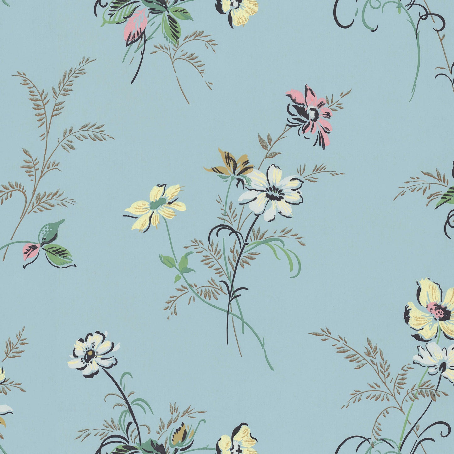 Eres Floral Blue