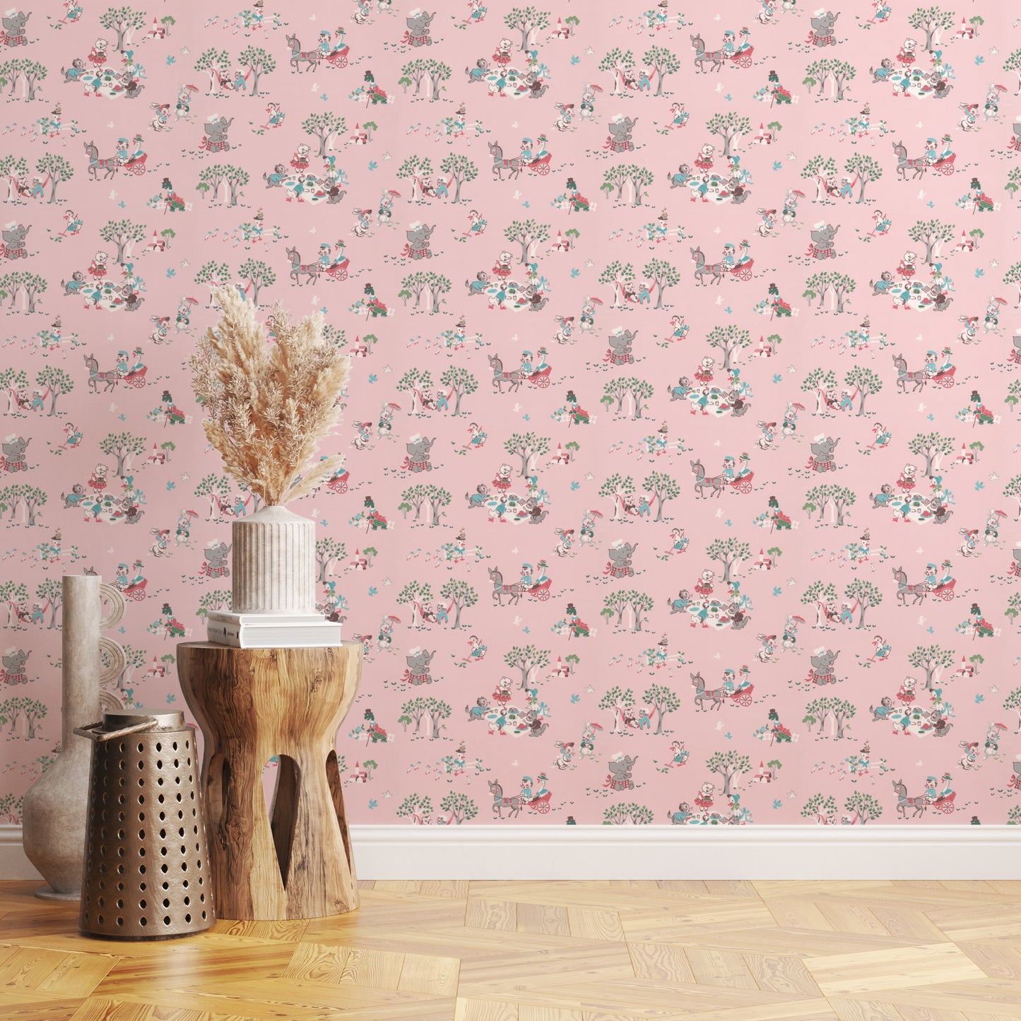 Critterton Childrens Animal Picnic Theme