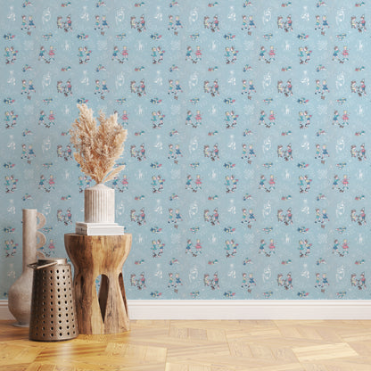 Blue Birthday Childrens Nursery Theme