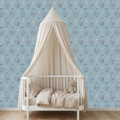 Blue Birthday Childrens Nursery Theme