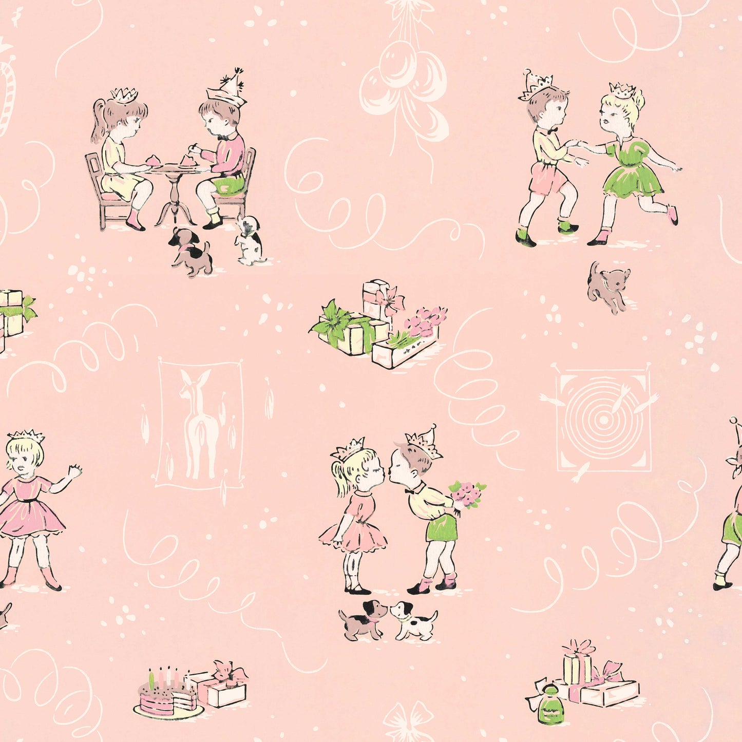 Pink Birthday Childrens Nursery Theme