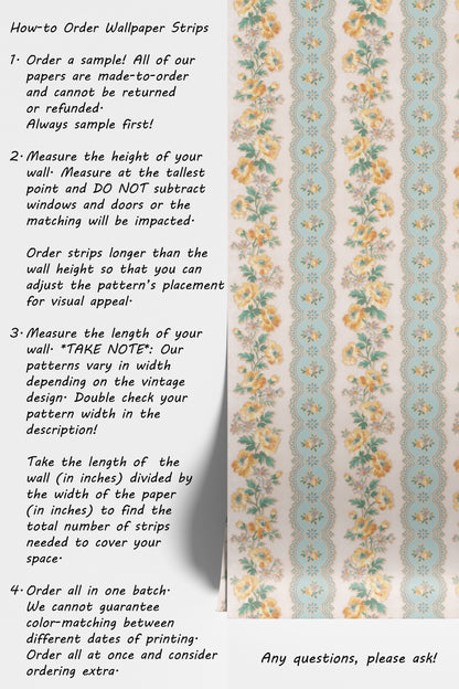 Yolie Floral Stripe