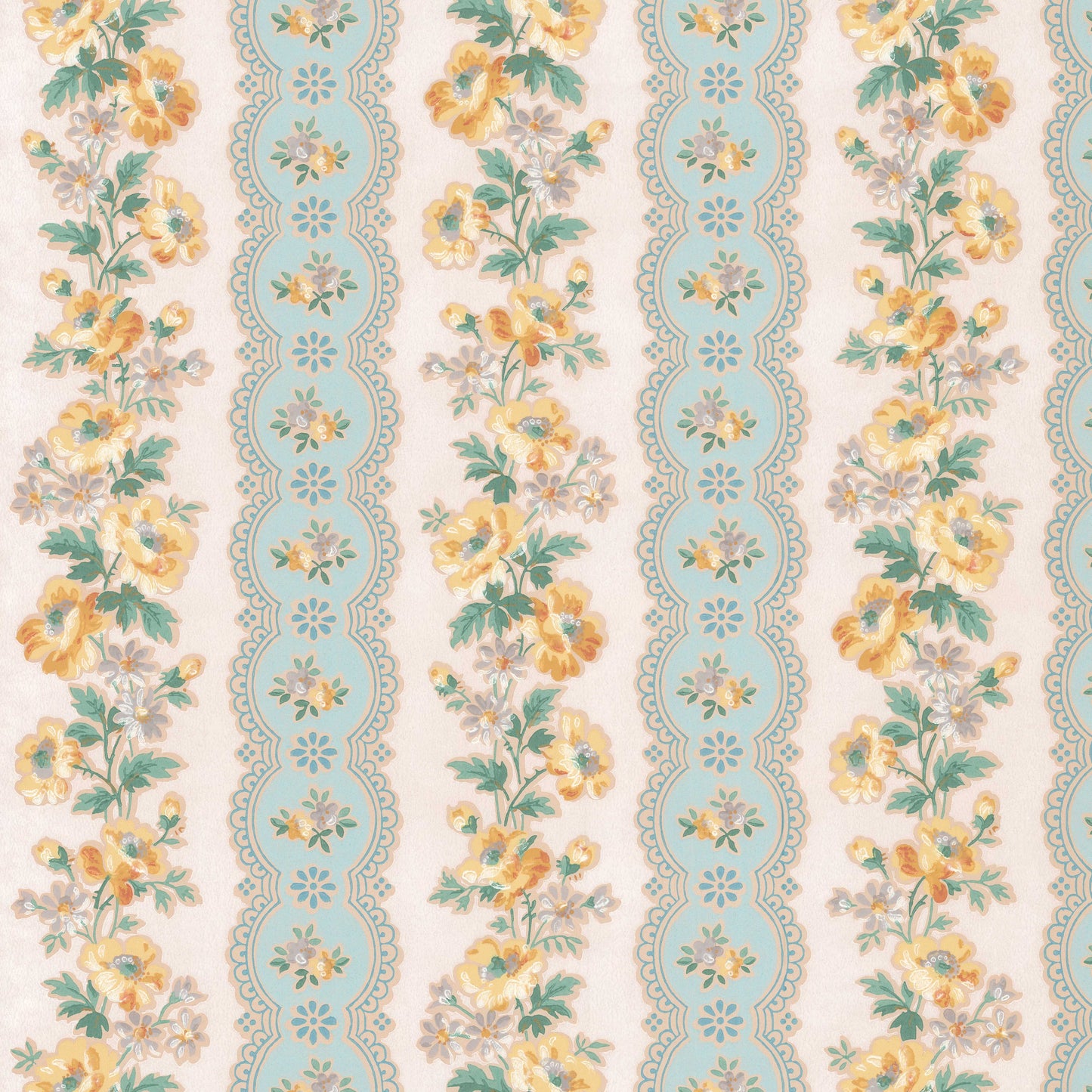 Yolie Floral Stripe