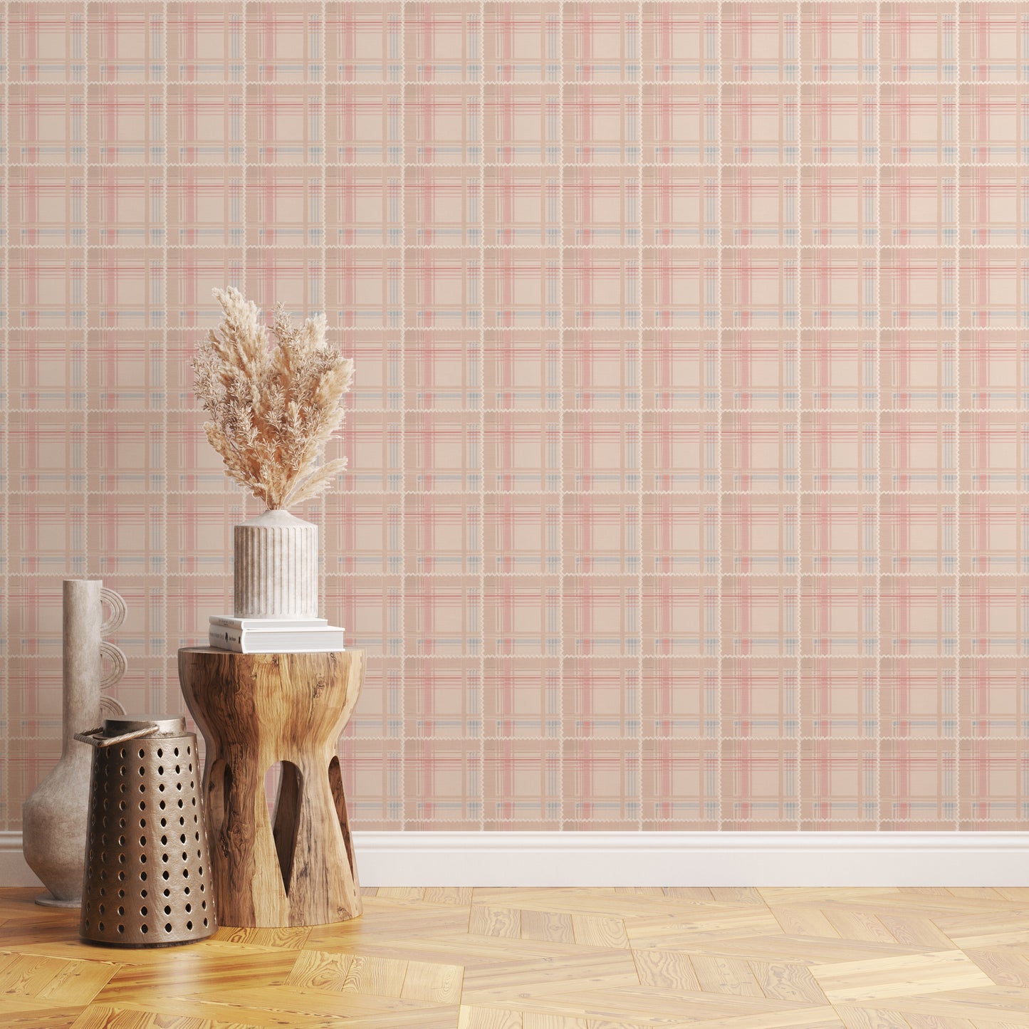 Blush Plaid