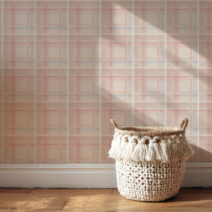 Blush Plaid