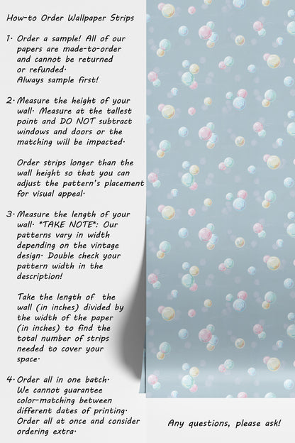 Bubbles Novelty in Blue