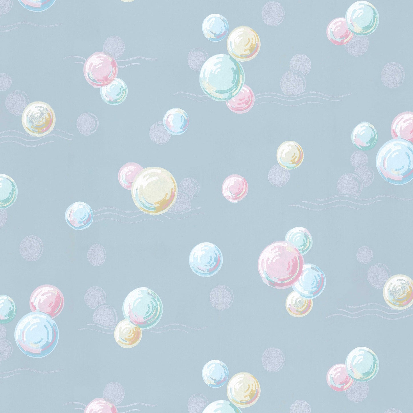 Bubbles Novelty in Blue