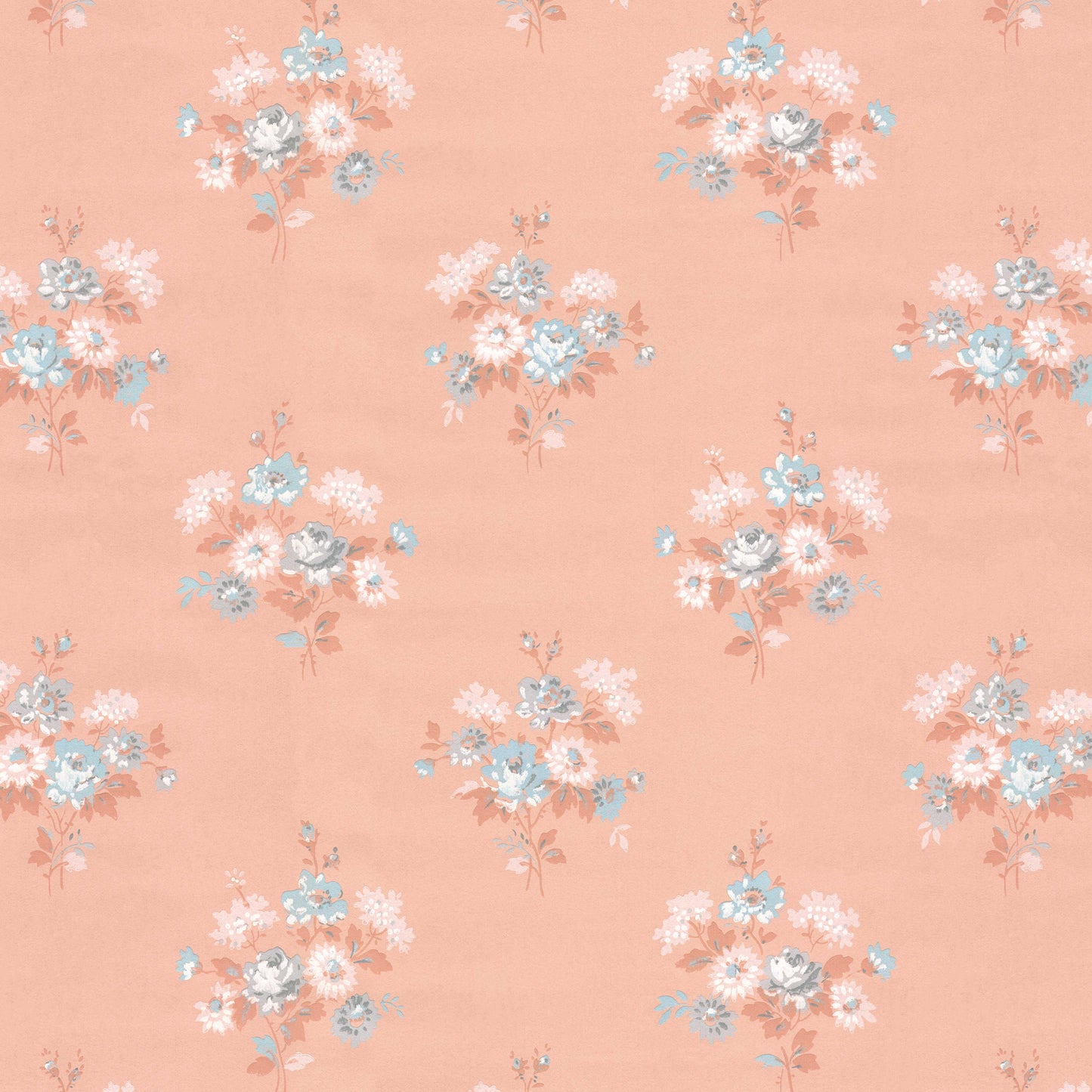 Renee Rose Floral on Peach