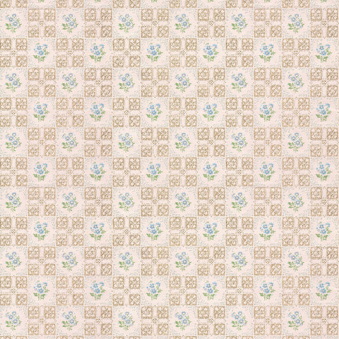 Astrid Floral Geometric Digital Repeat