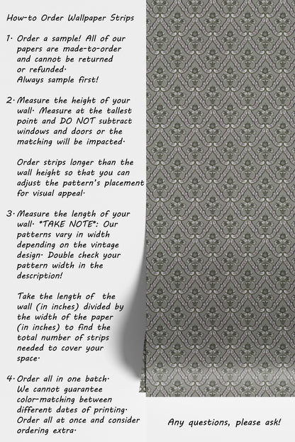 Avery Floral Damask