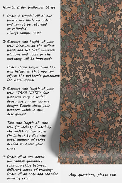 Tawny Antique Floral