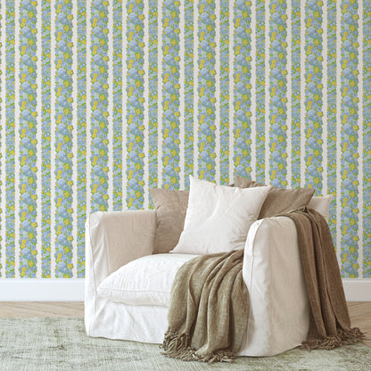 Fallon Retro Floral Stripe