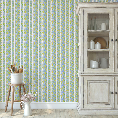 Fallon Retro Floral Stripe
