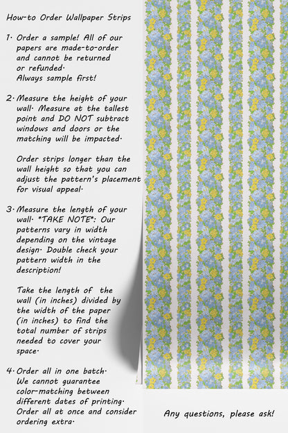 Fallon Retro Floral Stripe