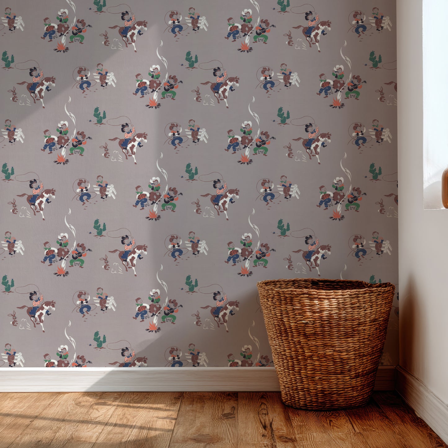 Campfire Boys Childrens Cowboy Novelty in Gray