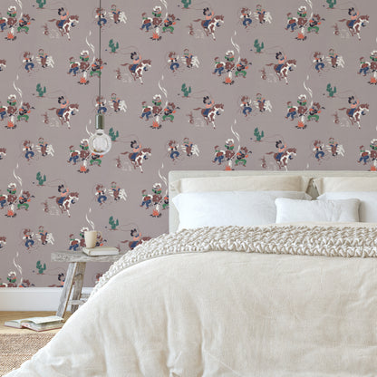 Campfire Boys Childrens Cowboy Novelty in Gray