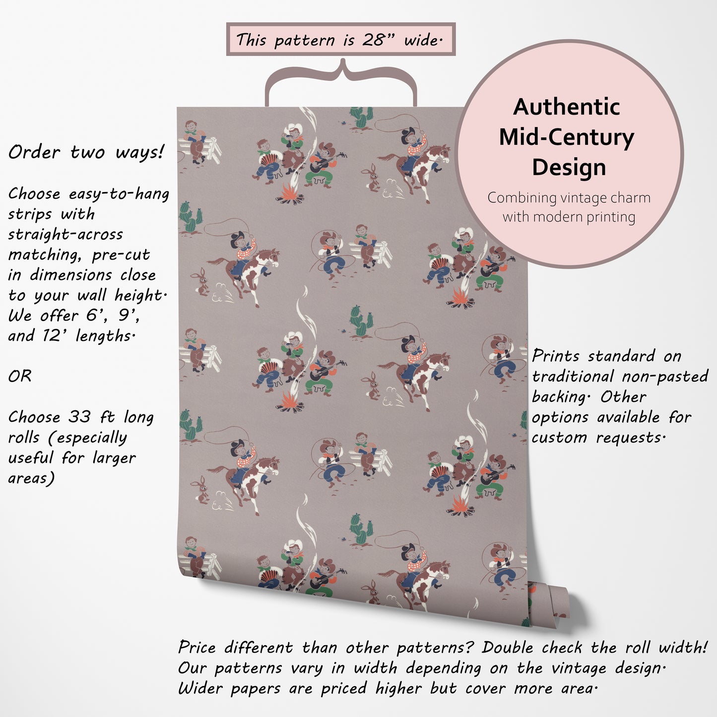 Campfire Boys Childrens Cowboy Novelty in Gray