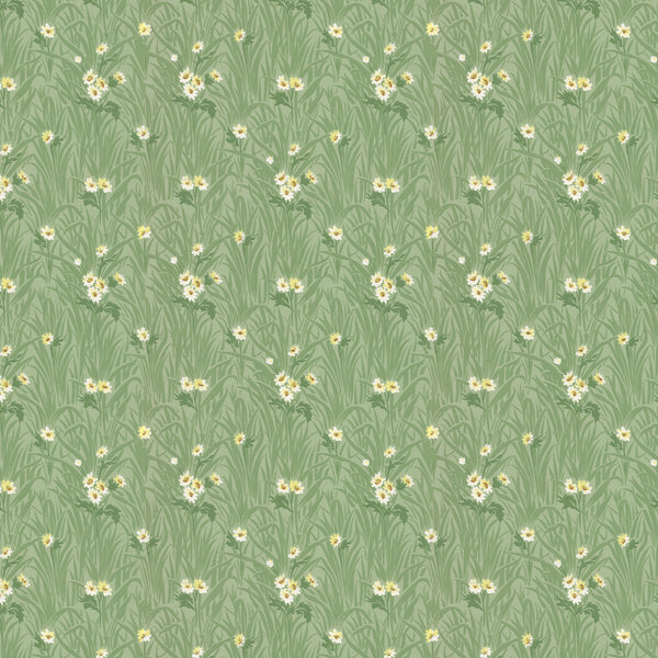 Celandine Daisy Floral Digital Repeat