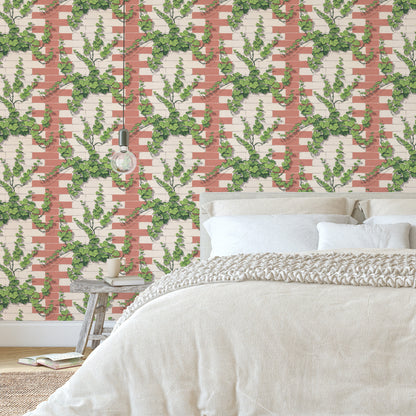 Taryn Kitchen Botanical Bricks and Ivy