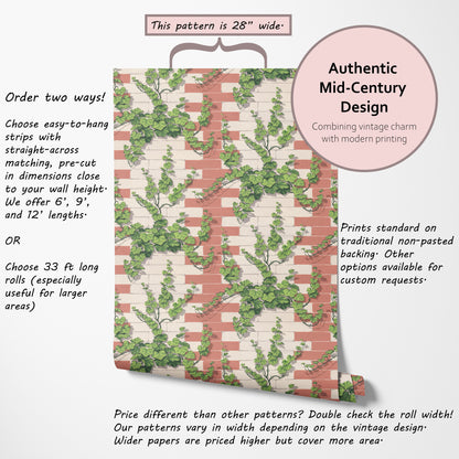 Taryn Kitchen Botanical Bricks and Ivy