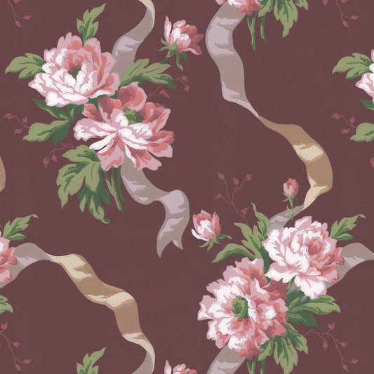 Marjorie Roses and Ribbons Floral