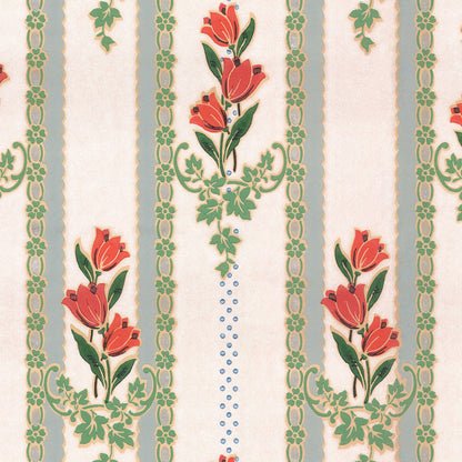 Ginny Kitchen Floral Stripe