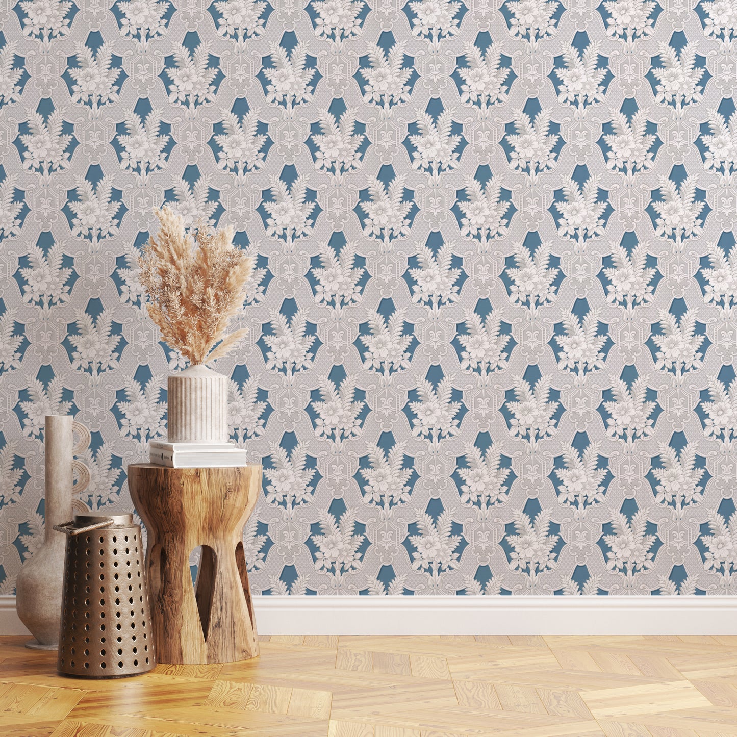 Paulette Floral Damask