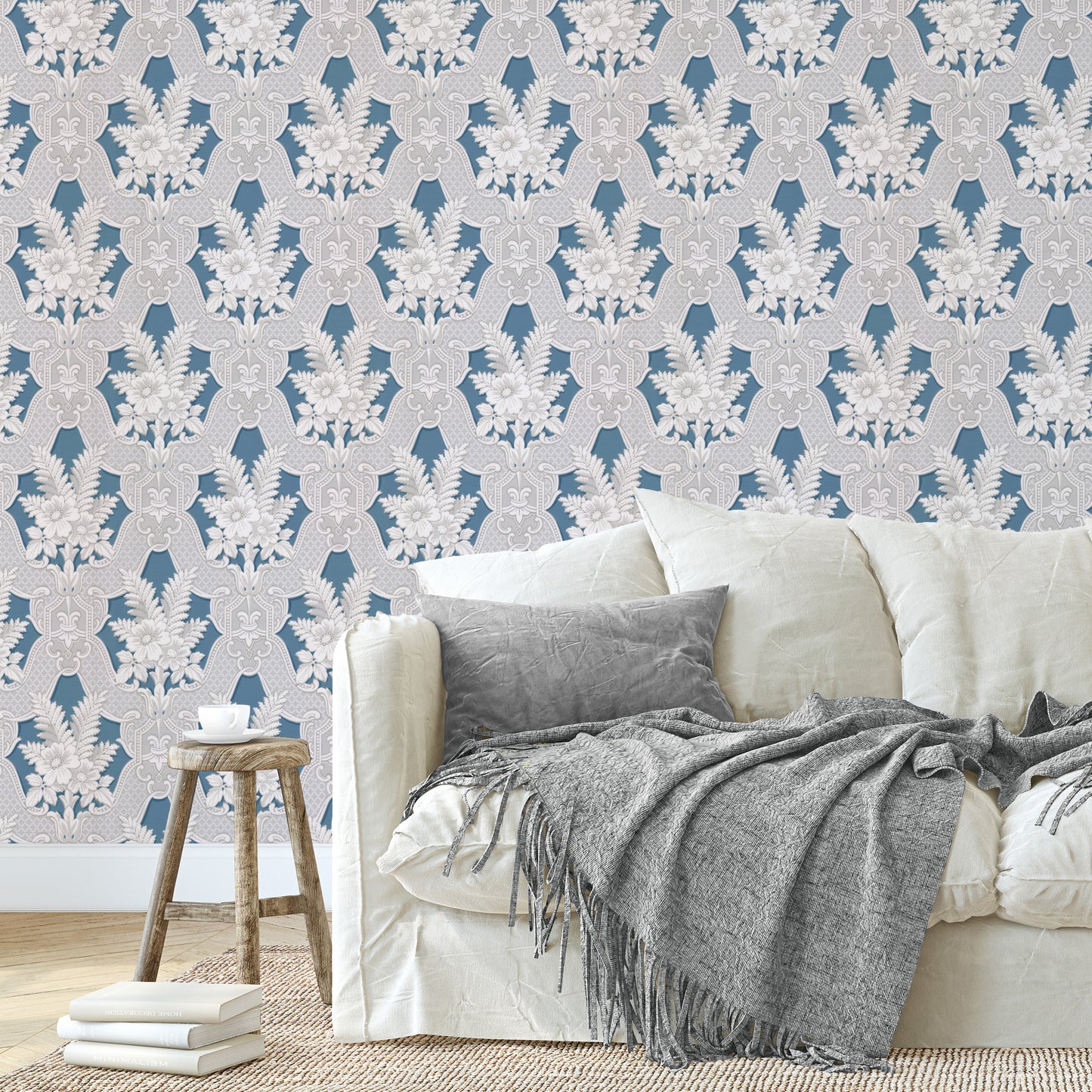 Paulette Floral Damask