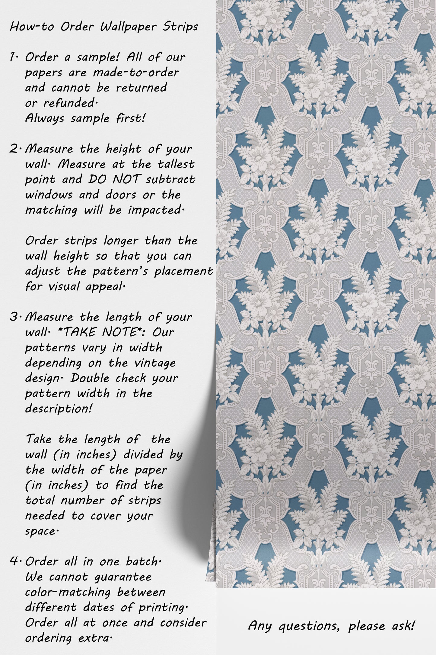 Paulette Floral Damask