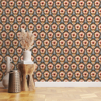 Poppy Retro Floral
