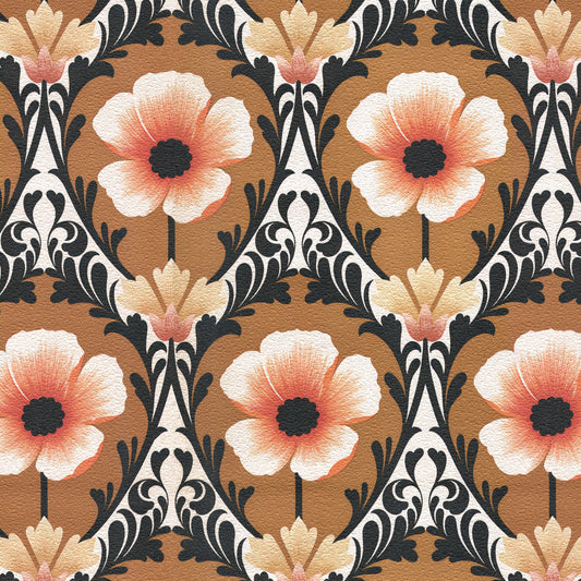 Poppy Retro Floral