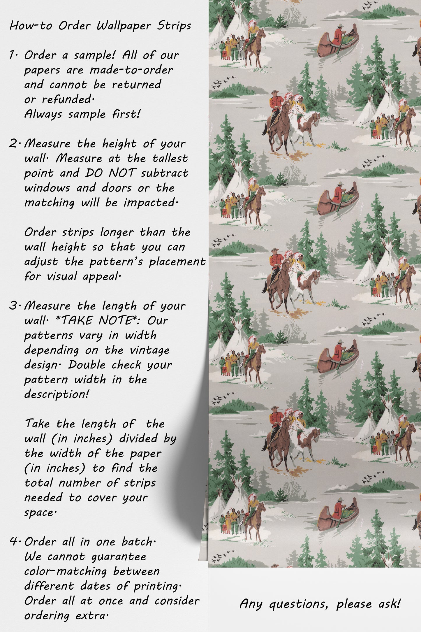Canadian Mountie and Native American Childrens Novelty