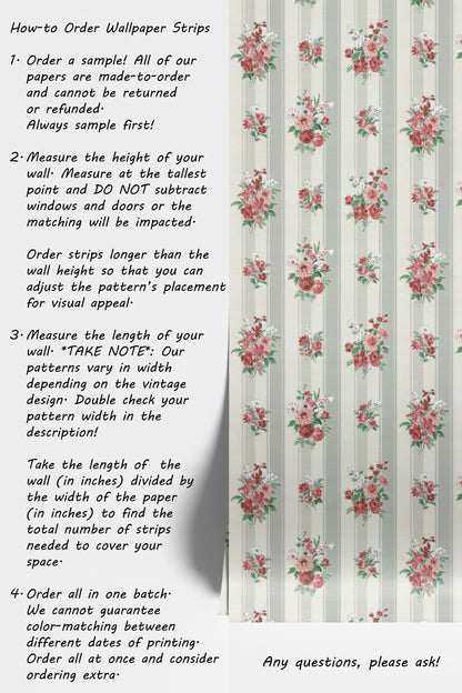 Eva Floral Stripe