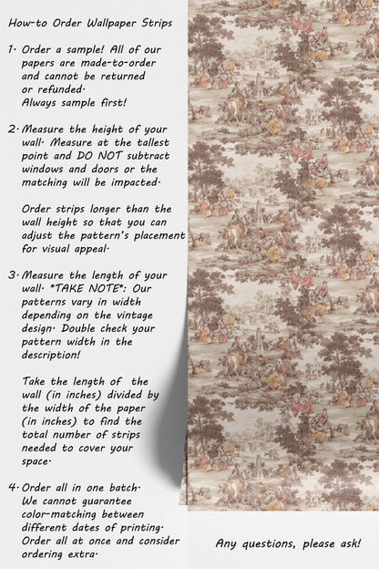 Canterbury Toile Scenic