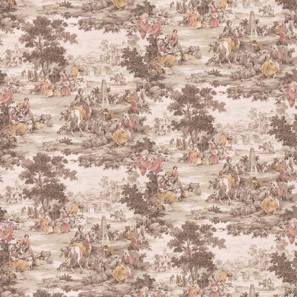 Canterbury Toile Scenic Digital Repeat