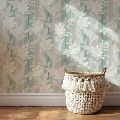 Phaedra Floral Stripe