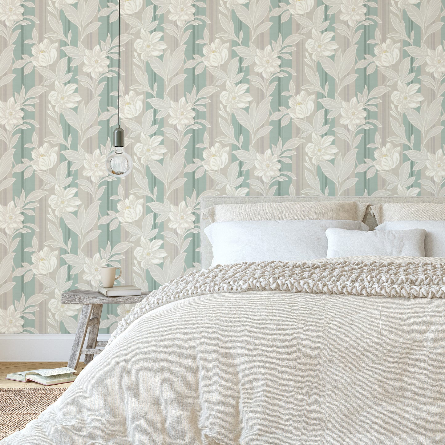 Phaedra Floral Stripe